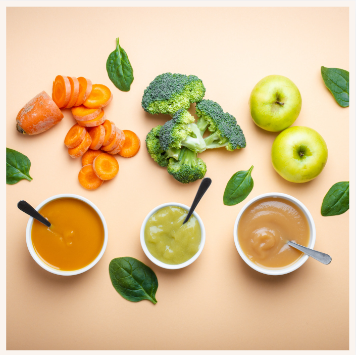 Diversification bébé en automne-hiver : légumes de saison, purées faciles et organisation sans stress