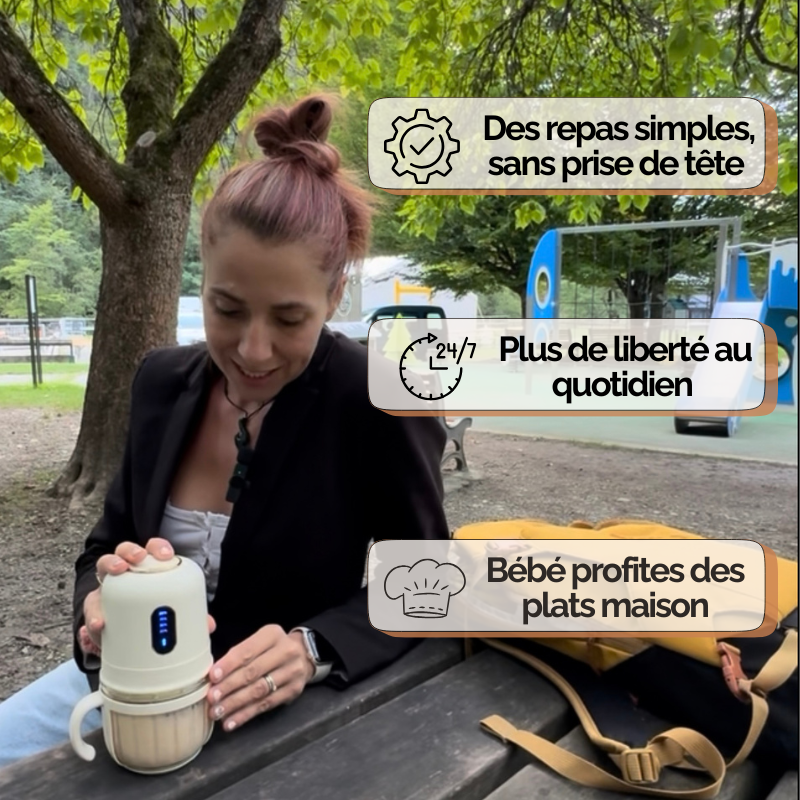 Mixeur Bébé portable sans fil
