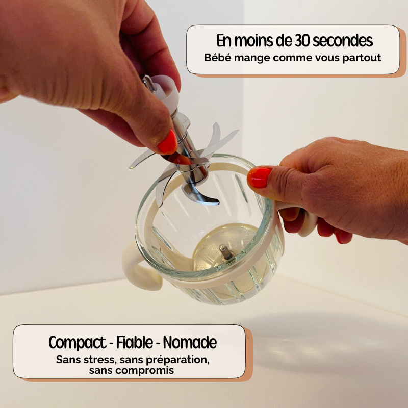 Mixeur Bébé portable sans fil