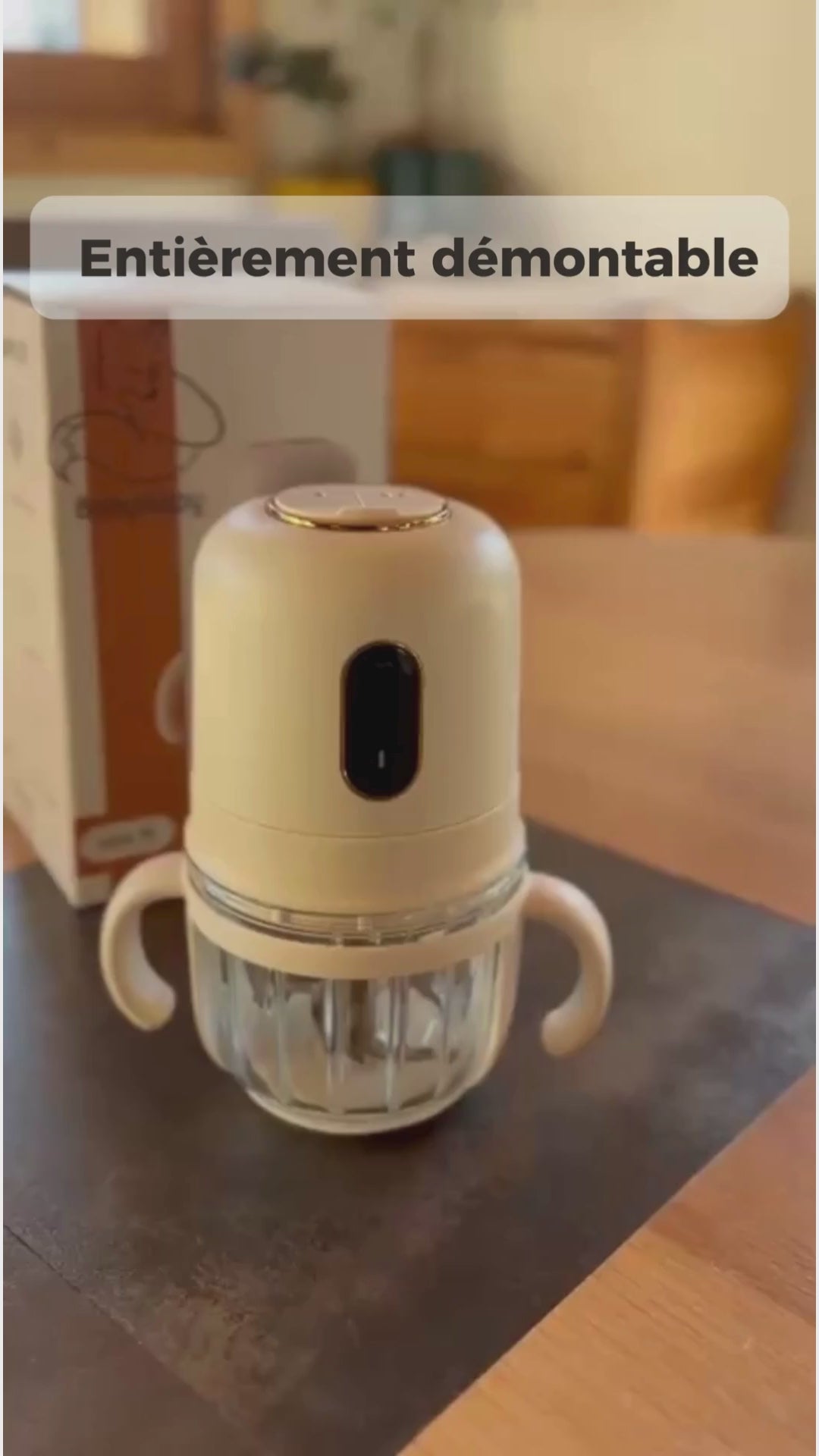 Simple d'utilisation, ce démonte complétement 