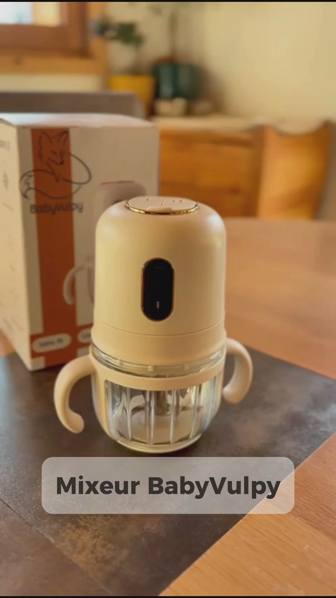 Présentation du mixeur portable et sans fil 